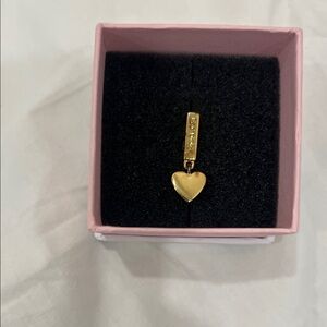 Pandora Gold Heart charm for necklace